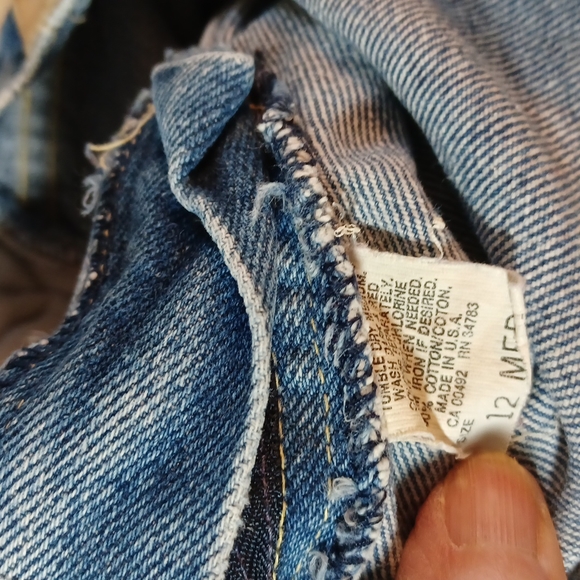 Vintage Lee jeans size 12 m e d - Picture 2 of 2
